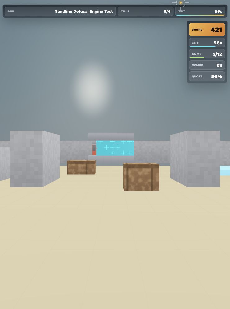 Sandline Defusal Engine Test gameplay